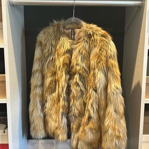 faux fur coat